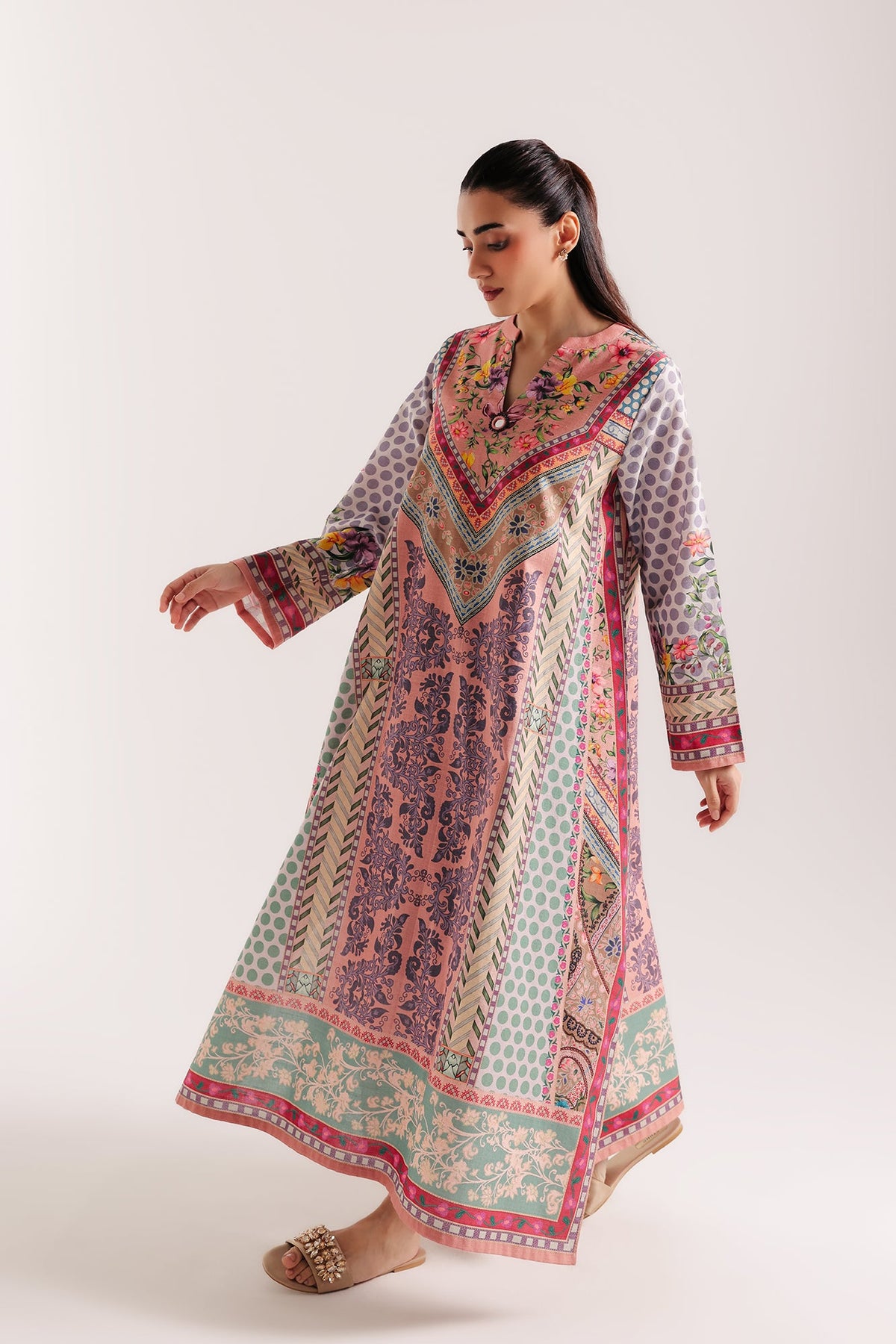 PRINTED KAFTAN (E9867-102-327)