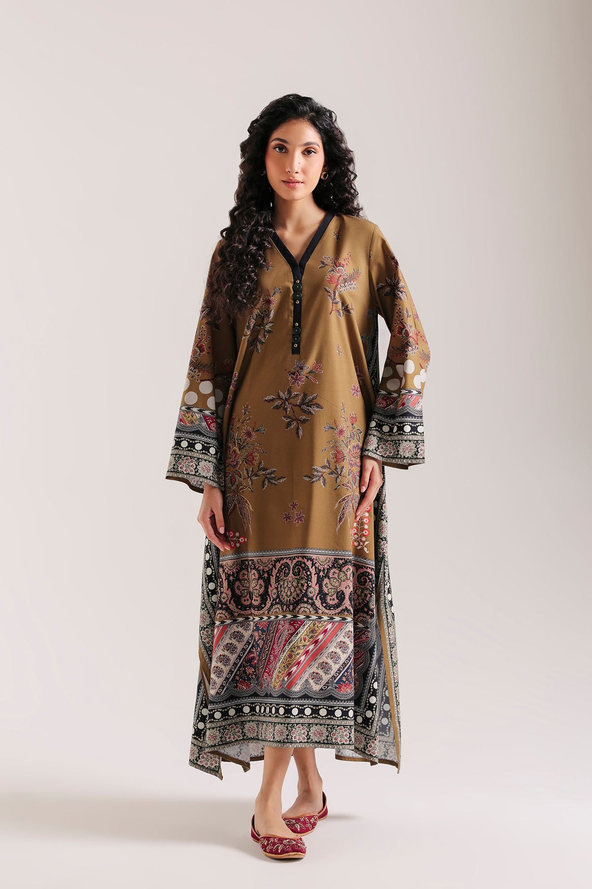 PRINTED KAFTAN (E9869-102-120)