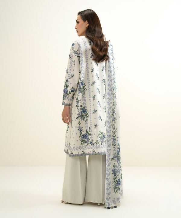 3 Piece - Embroidered Lawn Suit