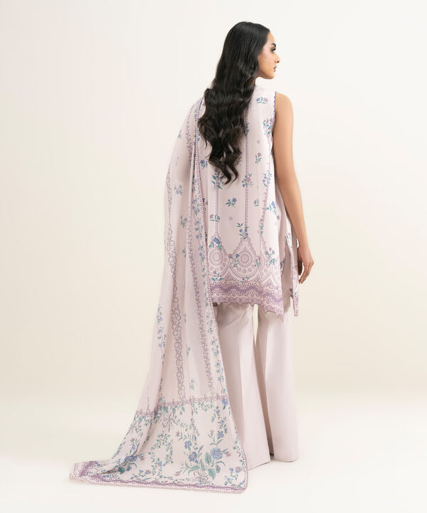 3 Piece - Embroidered Lawn Suit