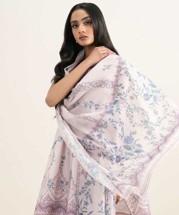 3 Piece - Embroidered Lawn Suit
