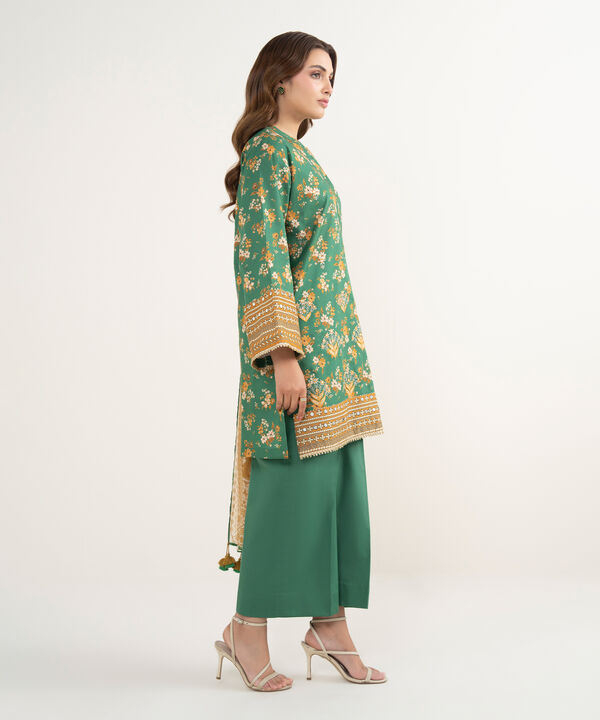 3 Piece - Embroidered Lawn Suit