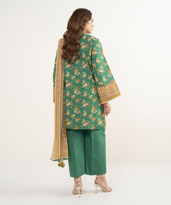 3 Piece - Embroidered Lawn Suit