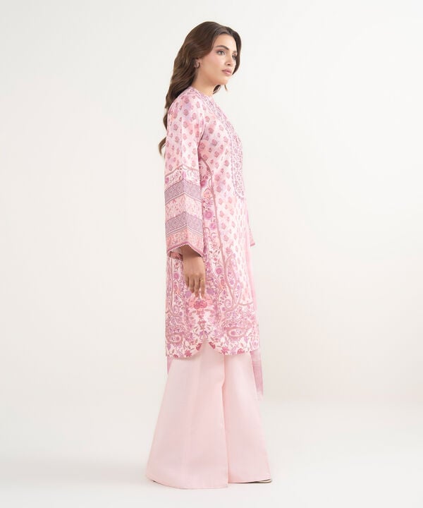 3 Piece - Embroidered Lawn Suit
