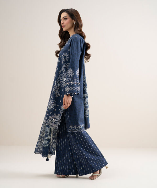 3 Piece - Embroidered Lawn Suit