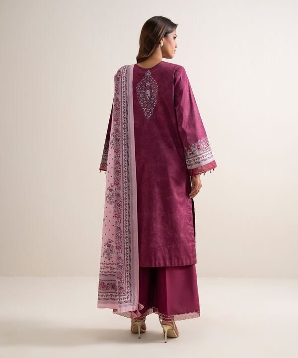 3 Piece - Embroidered Lawn Suit