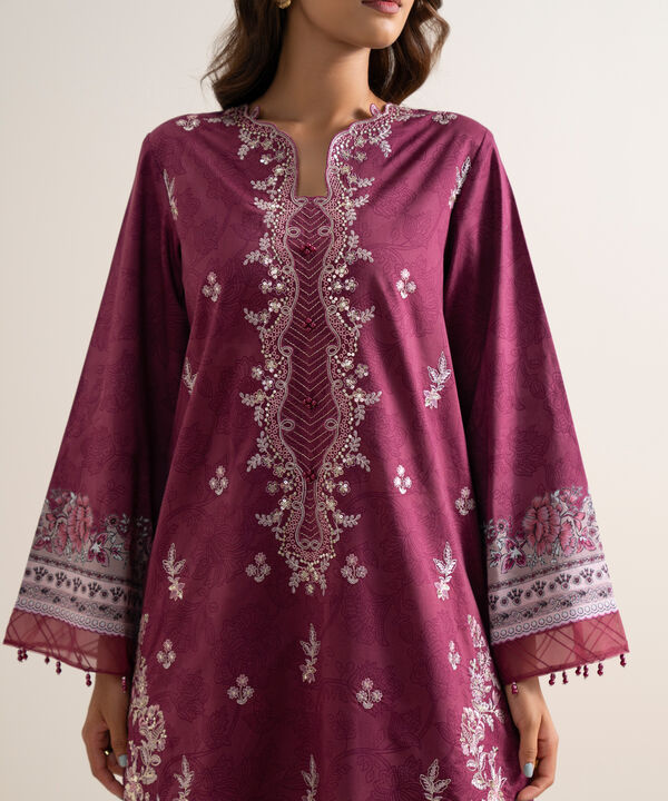 3 Piece - Embroidered Lawn Suit