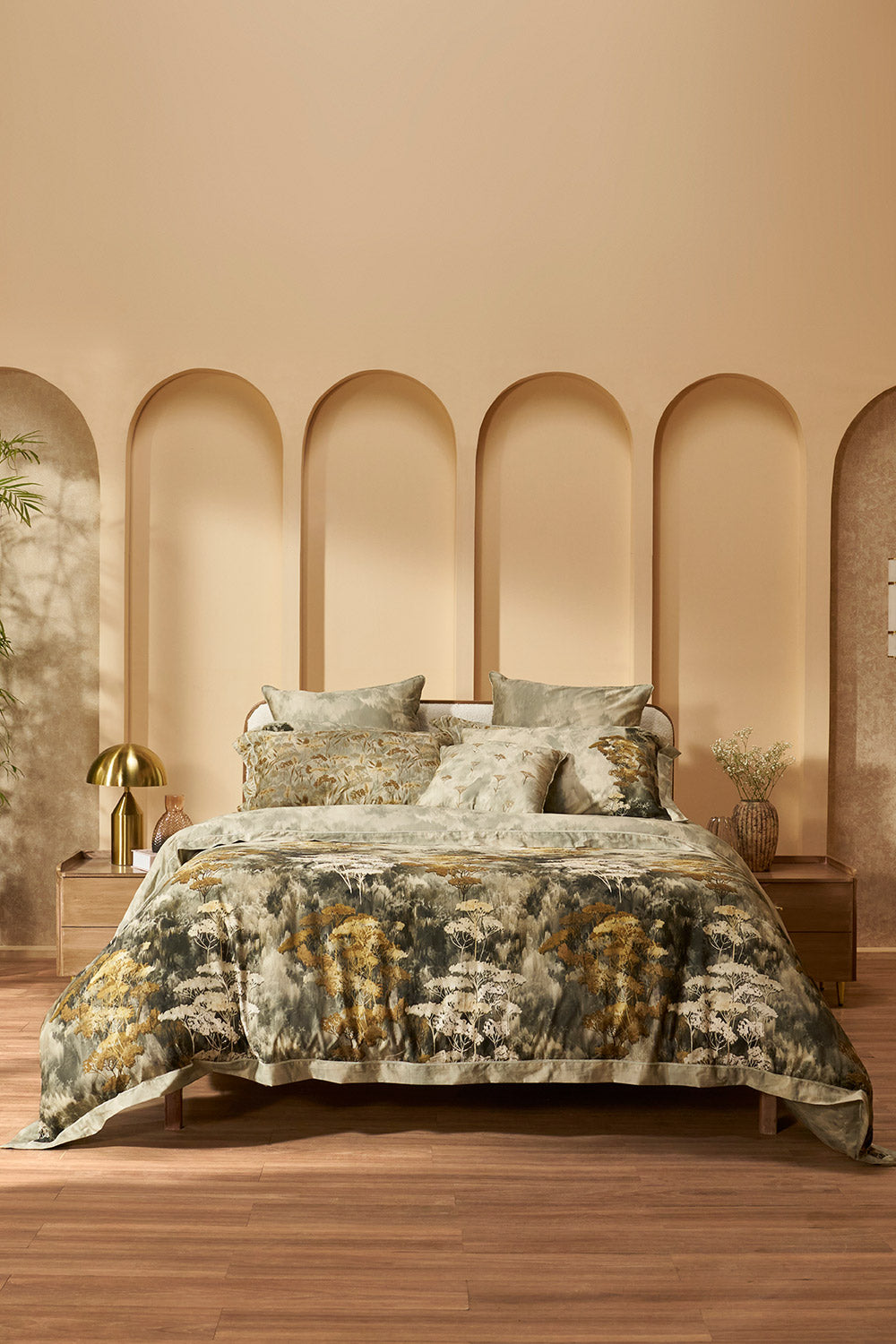 Indus Valley Cotton Edenia Quilt Cover Set