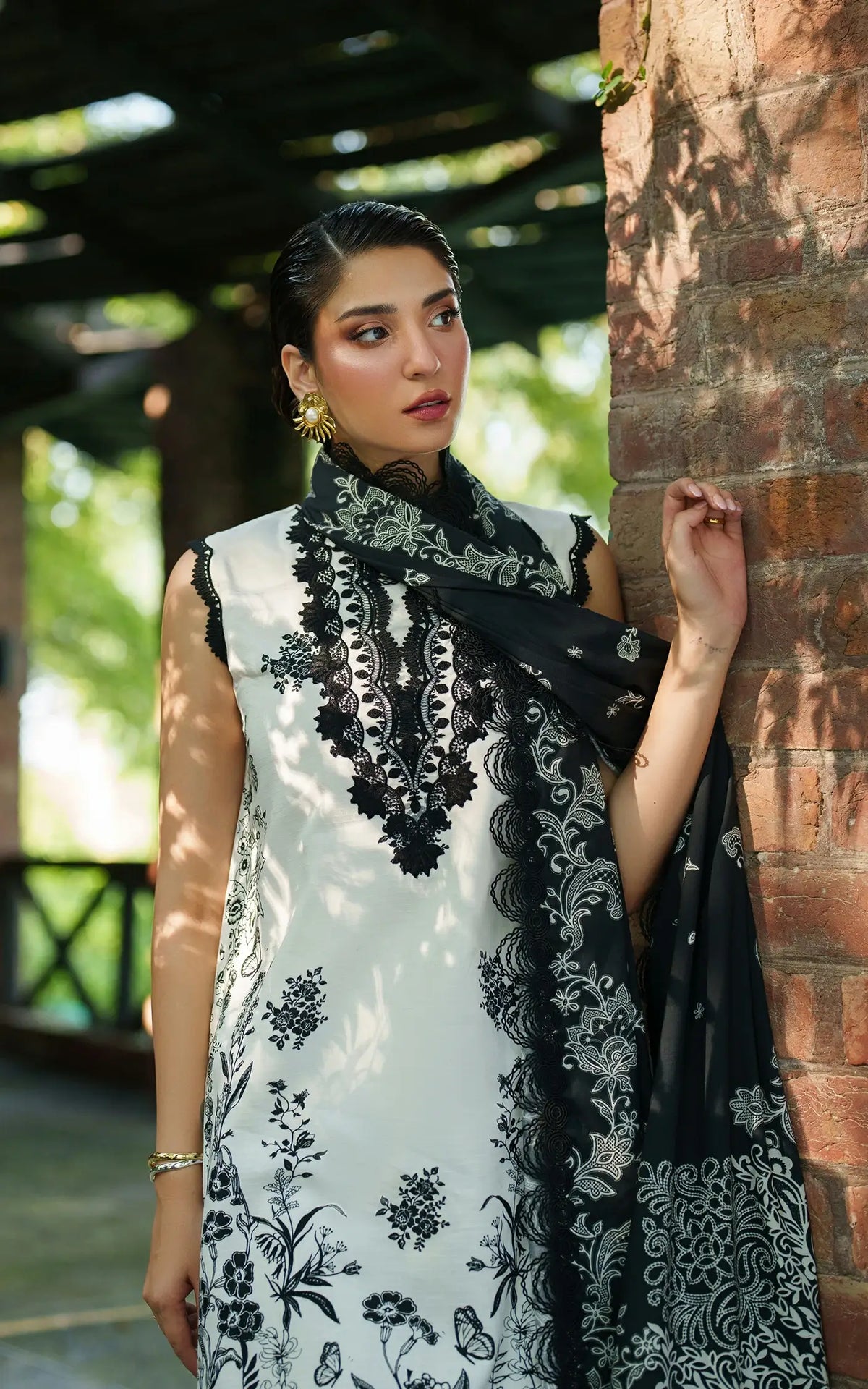 Ember Glow-MWL25-03 | 3pcs Embroidered Unstitched Winter