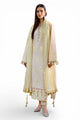 3 Piece Embroidered Lawn Suit With Embroidered Chiffon Dupatta