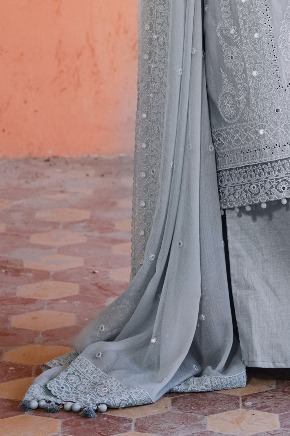 Solid Khaddar Straight Pants