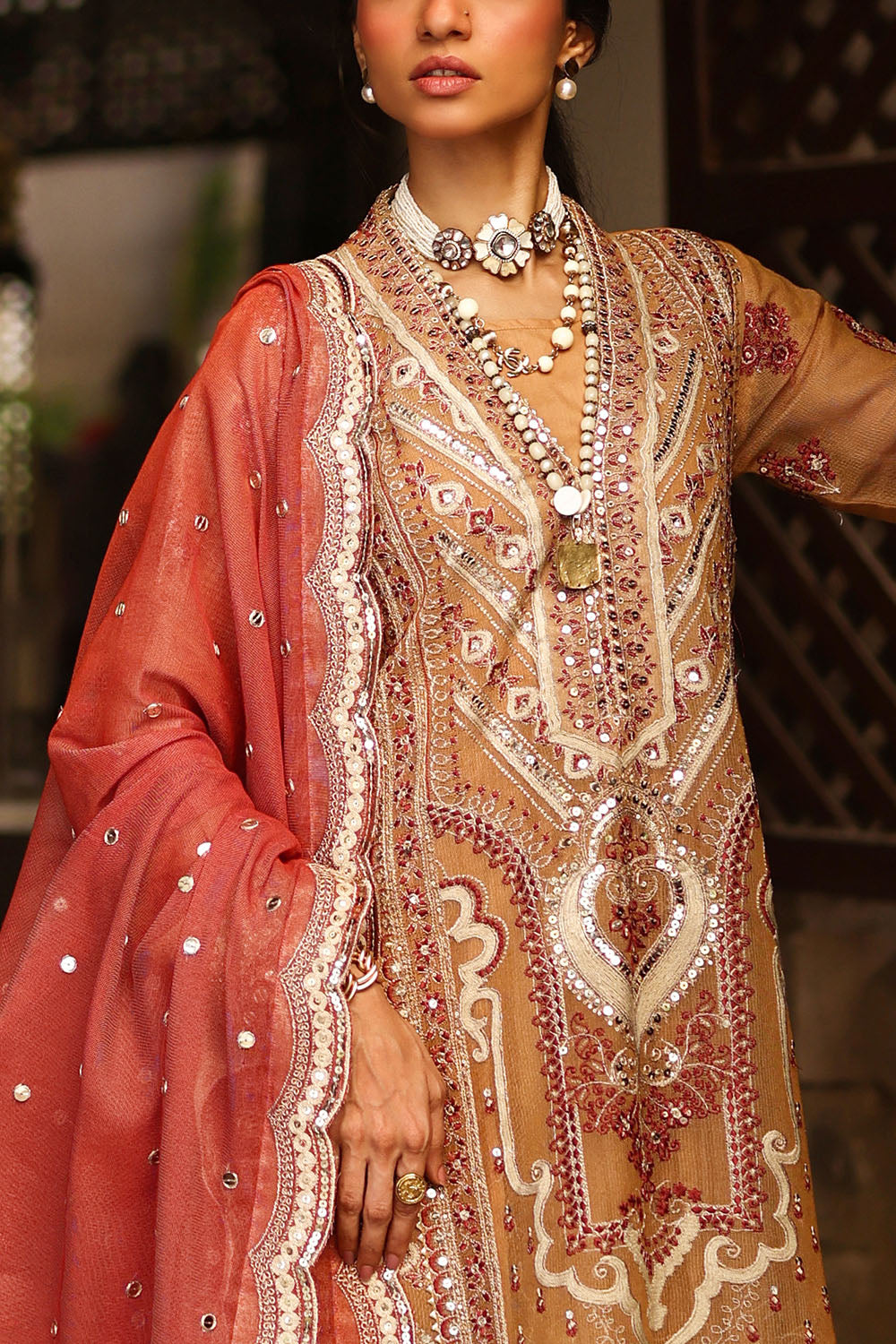 Embroidered Cotton Shirt
