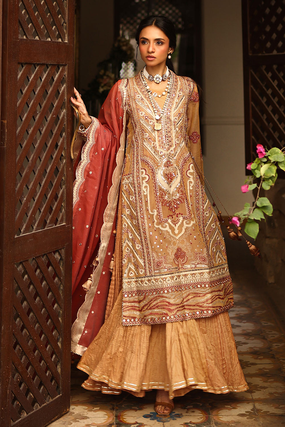 Embroidered Cotton Shirt