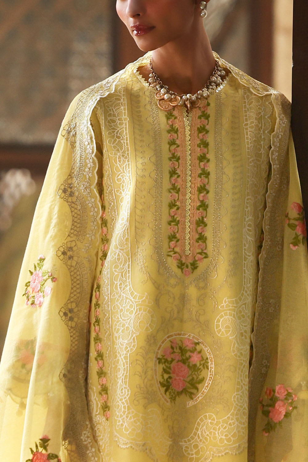 Embroidered Lawn Shirt