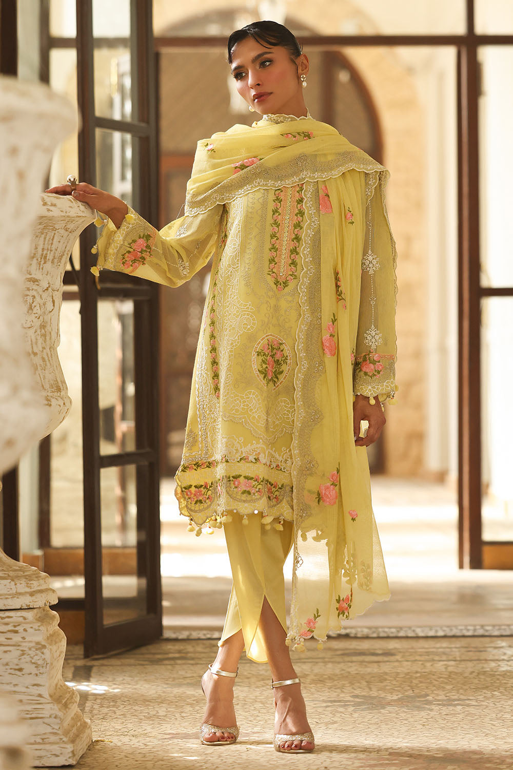 Embroidered Lawn Shirt