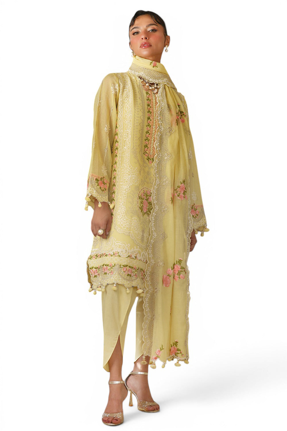 Embroidered Lawn Shirt