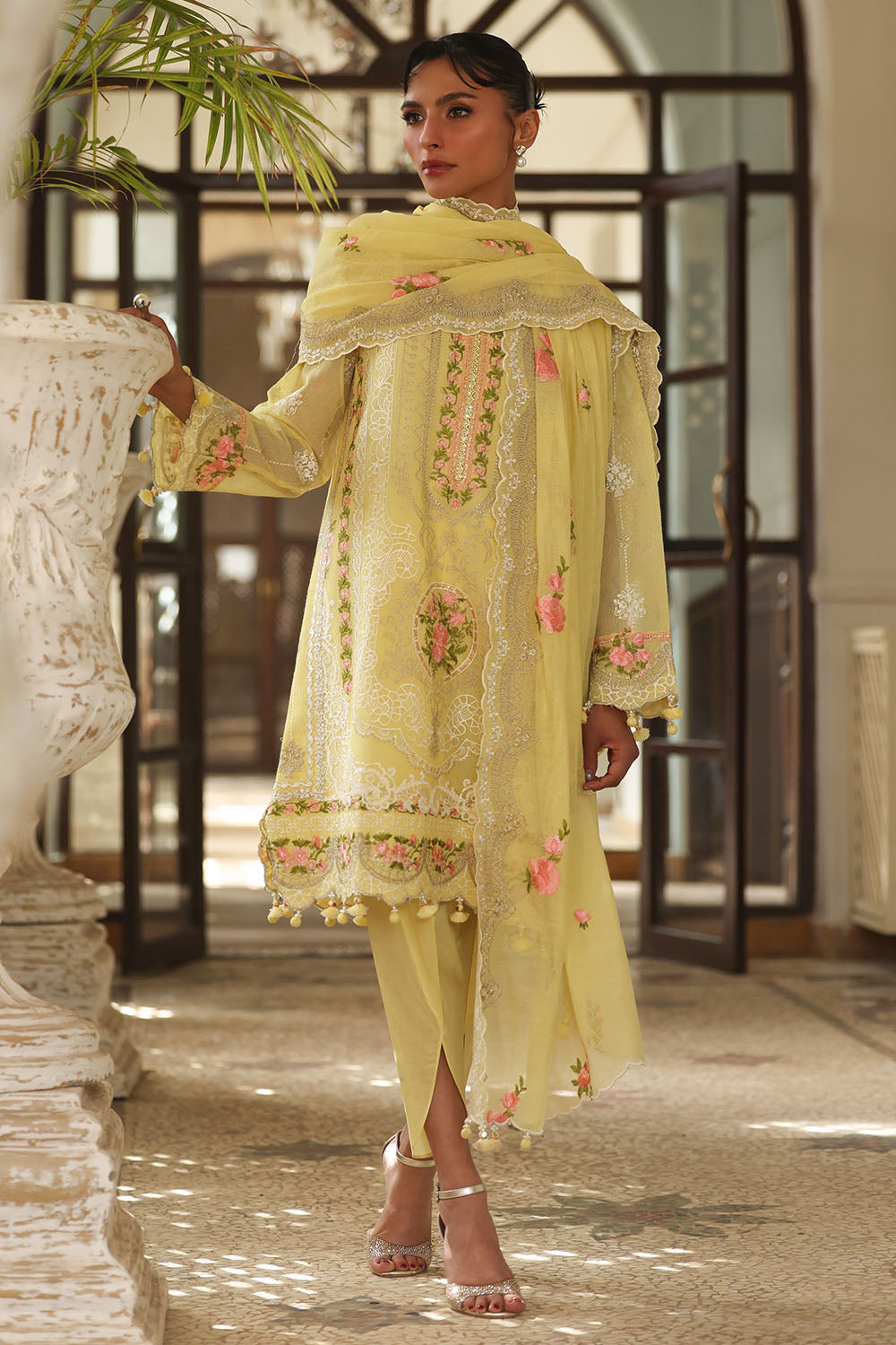 Embroidered Lawn Shirt