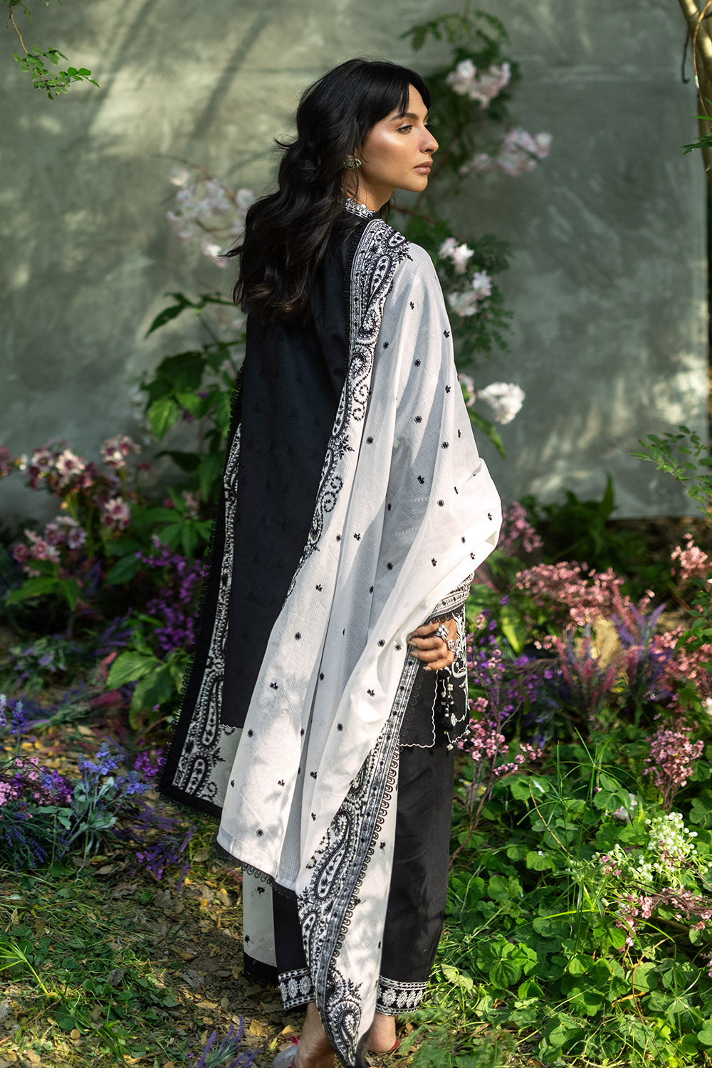 Printed Arabic Lawn Shirt
