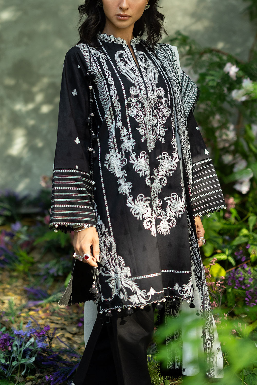 Printed Arabic Lawn Shirt