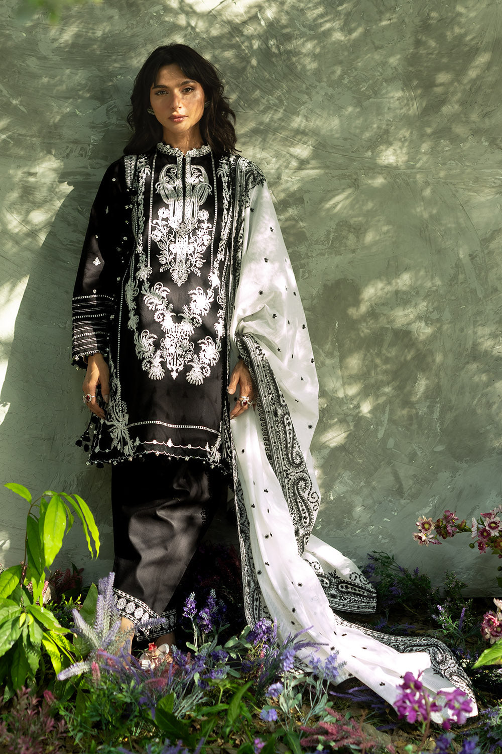 Printed Arabic Lawn Shirt