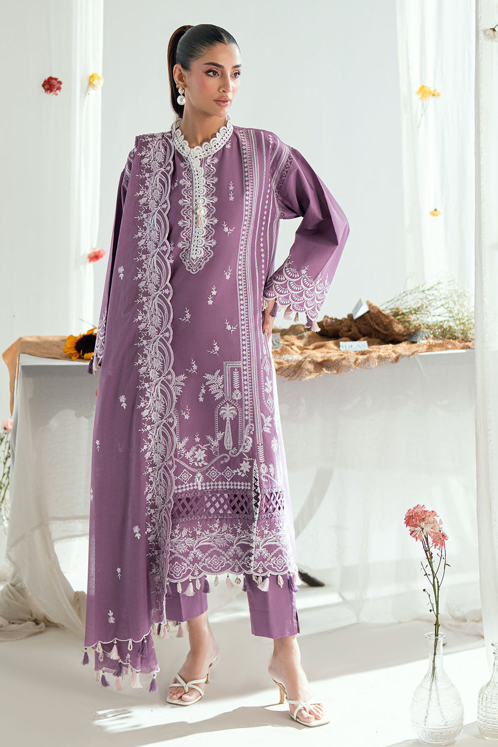 Embroidered Cotton Shirt
