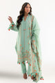 3 Piece Embroidered Lawn Suit With Embroidered Denting Dupatta