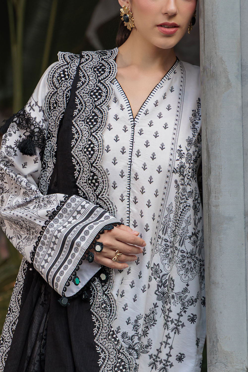 2 Piece Printed Lawn Suit