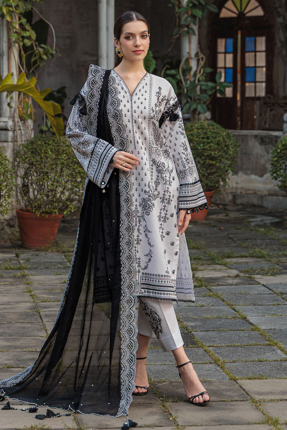 2 Piece Printed Lawn Suit