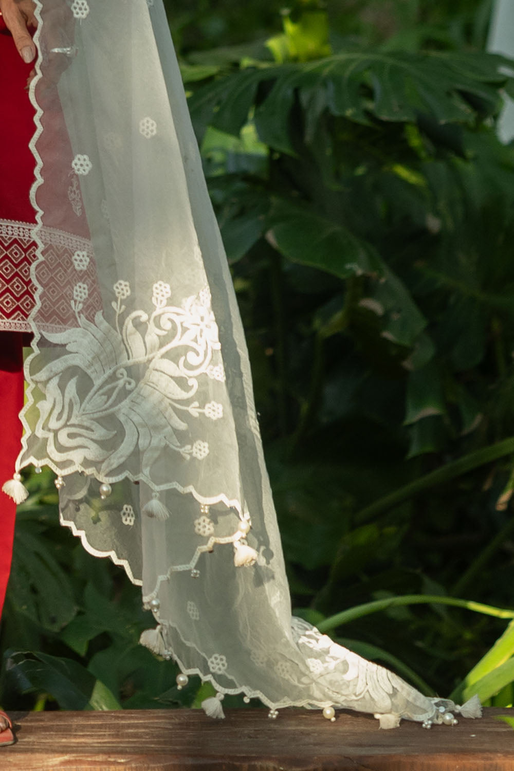 Embroidered Viscose Marina Shirt