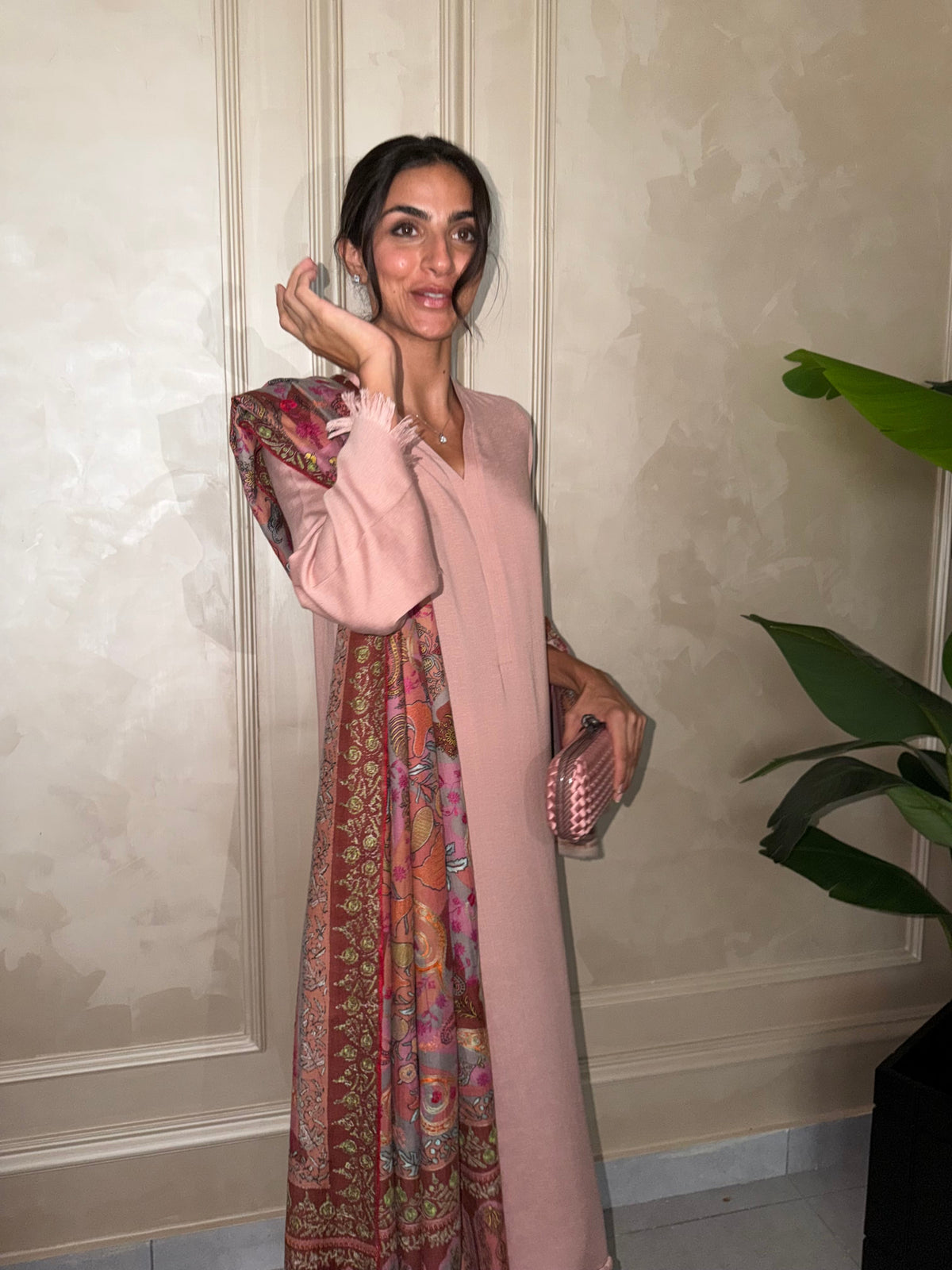 Tea Pink Dhaaga Set