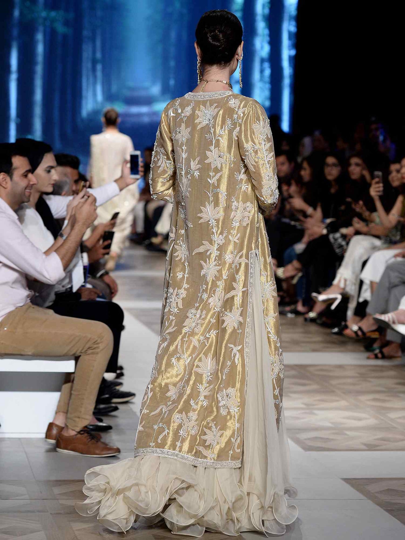 Borgia Coat, Blouse & Lehenga