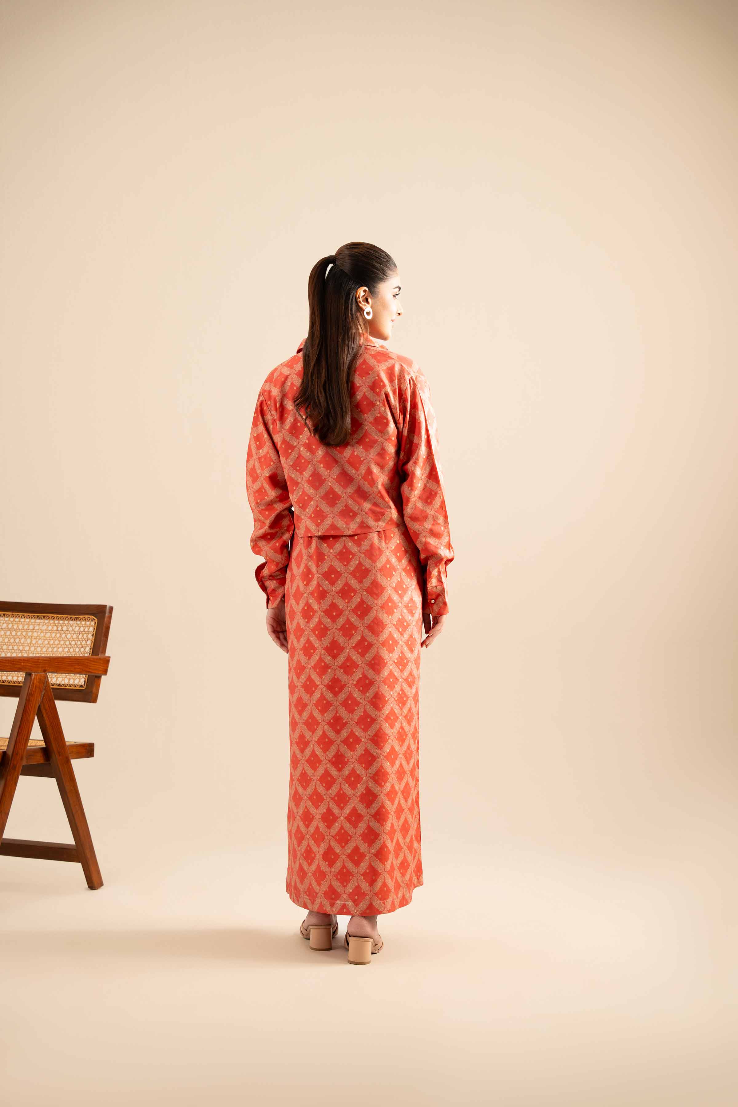 2 Piece - Printed Suit - FE25-109