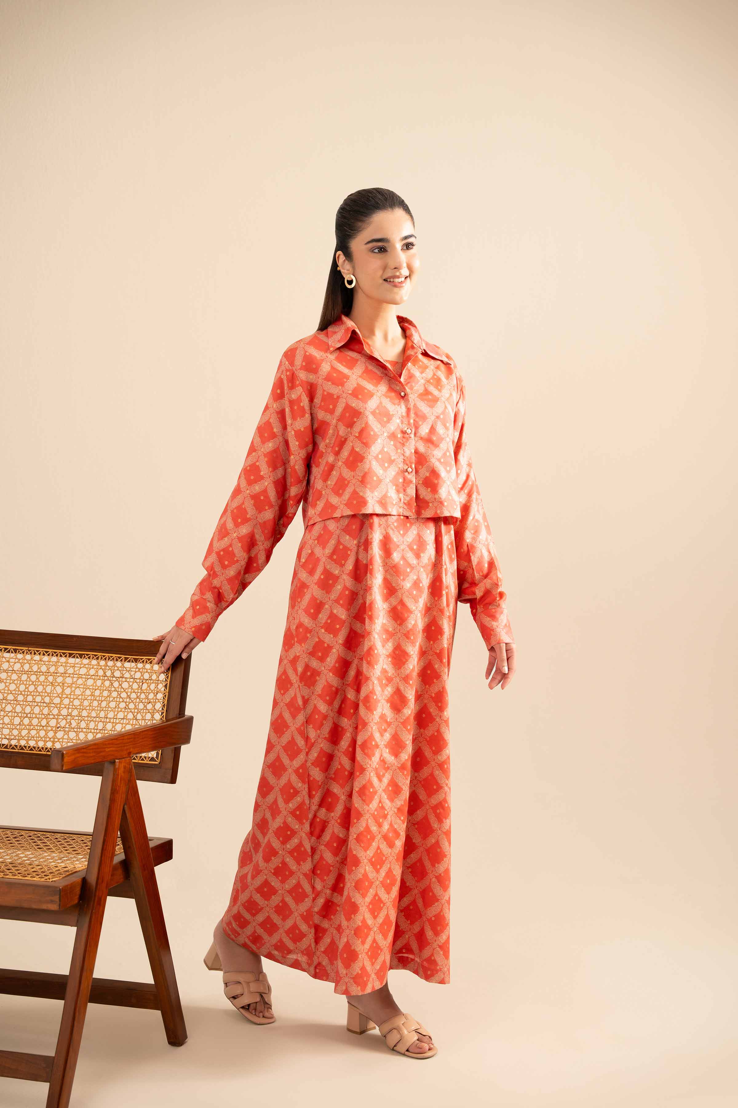 2 Piece - Printed Suit - FE25-109