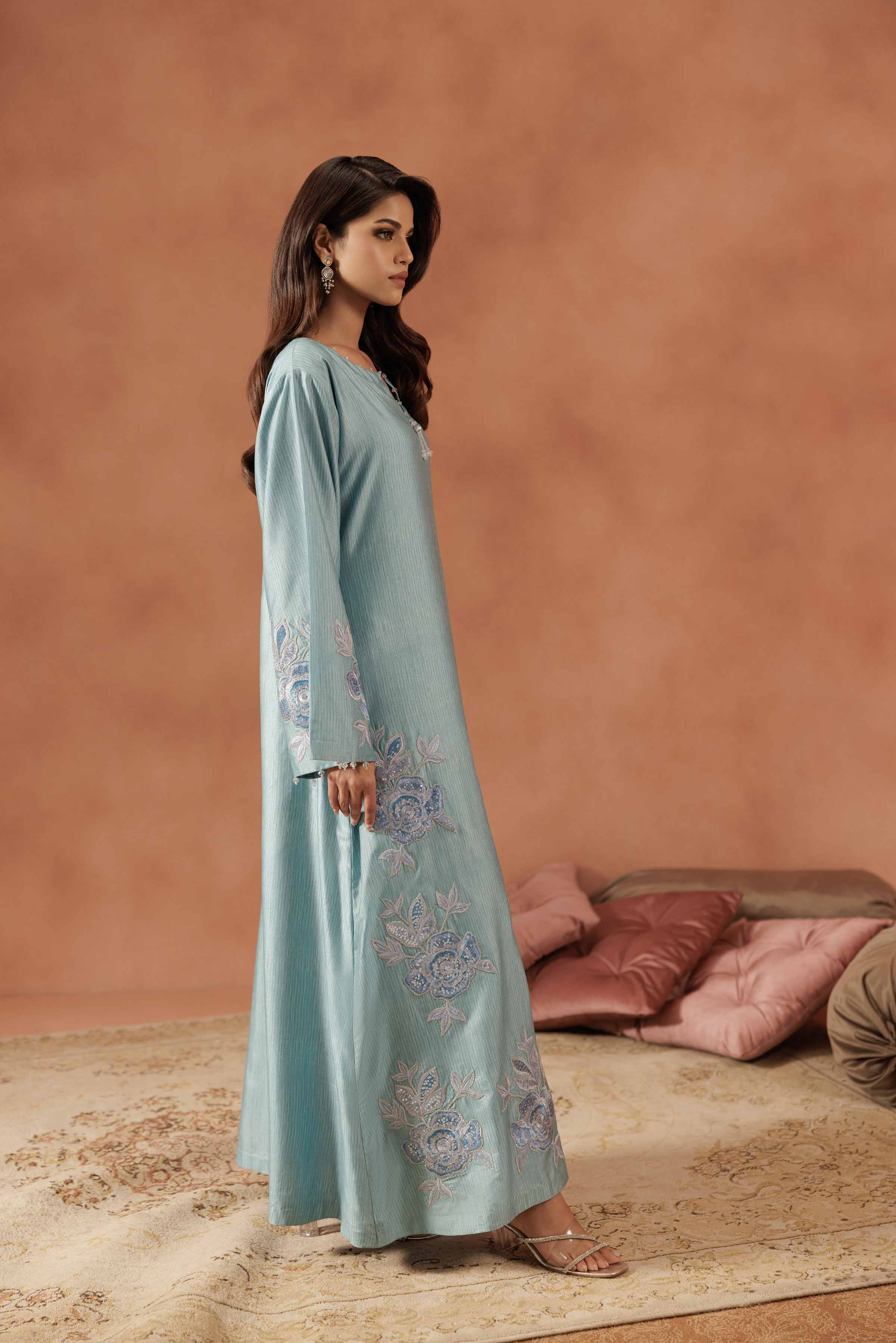 Embroidered Dress - FE25-59
