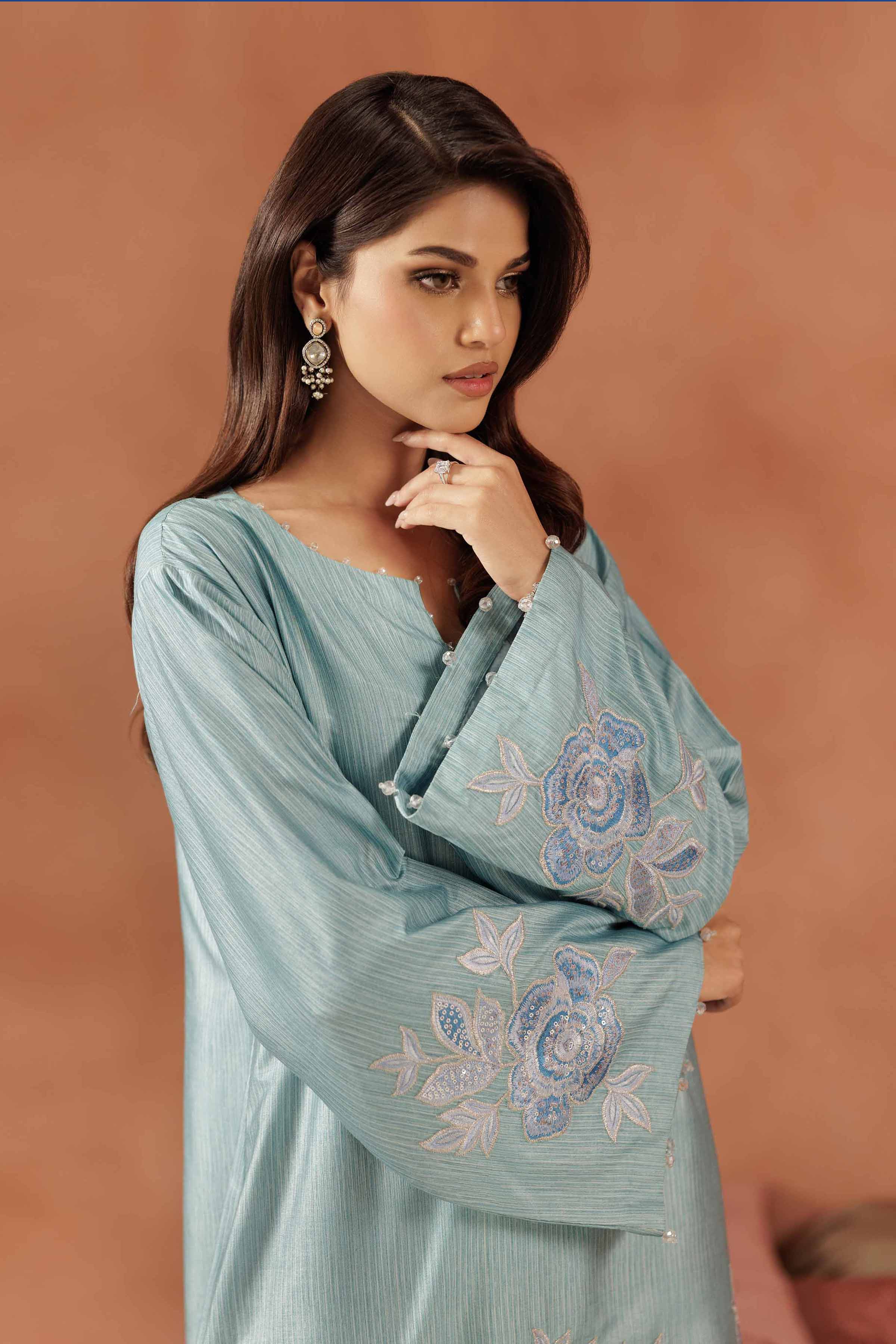 Embroidered Dress - FE25-59