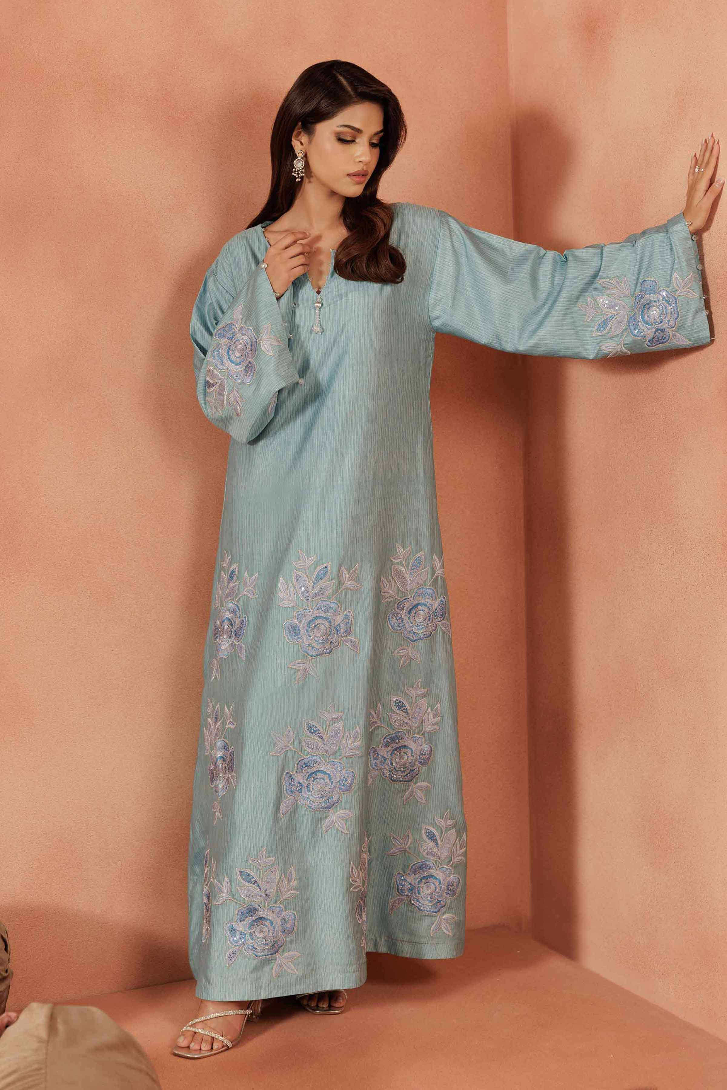 Embroidered Dress - FE25-59