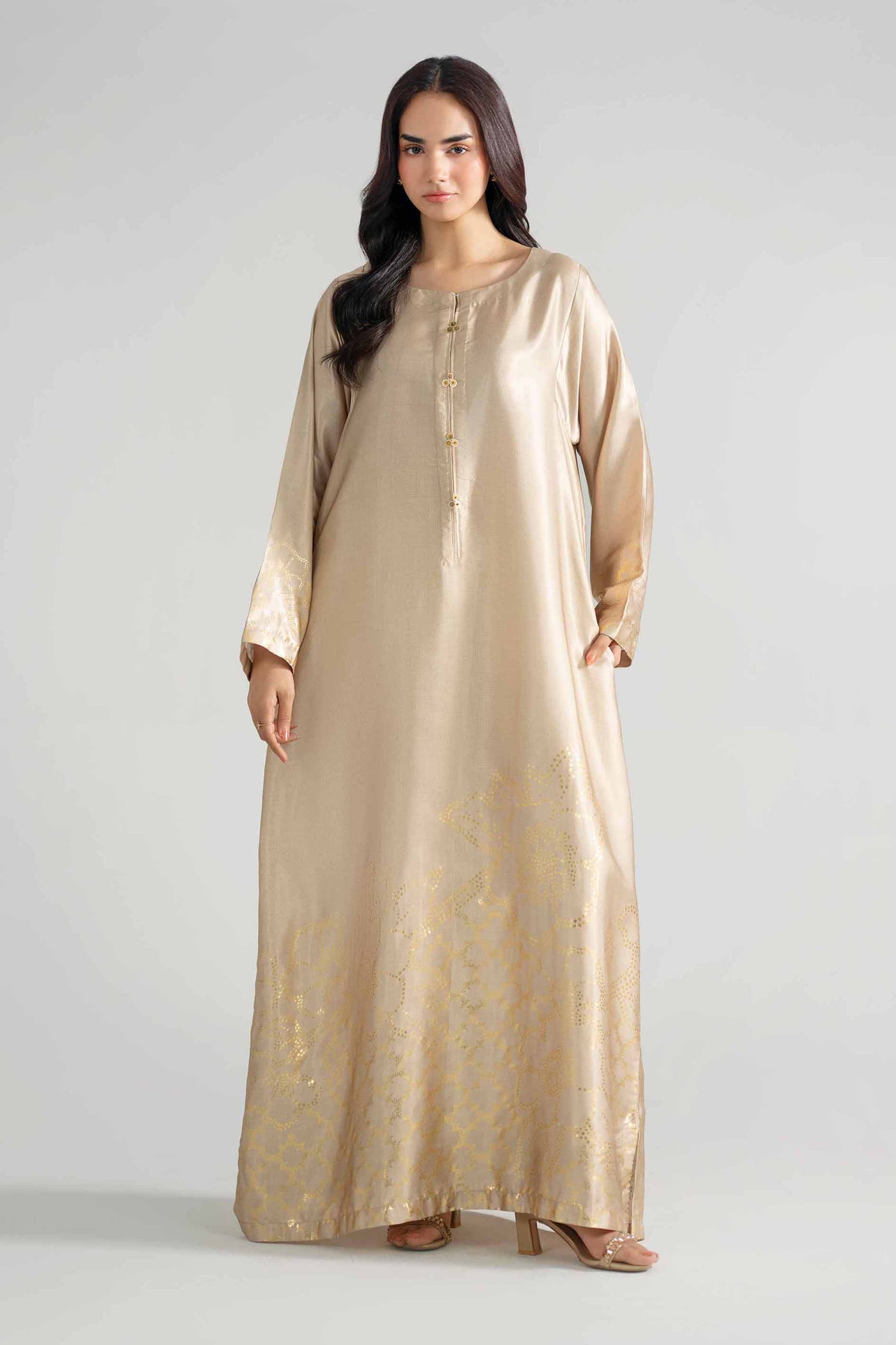 Embroidered Dress - FE26-106