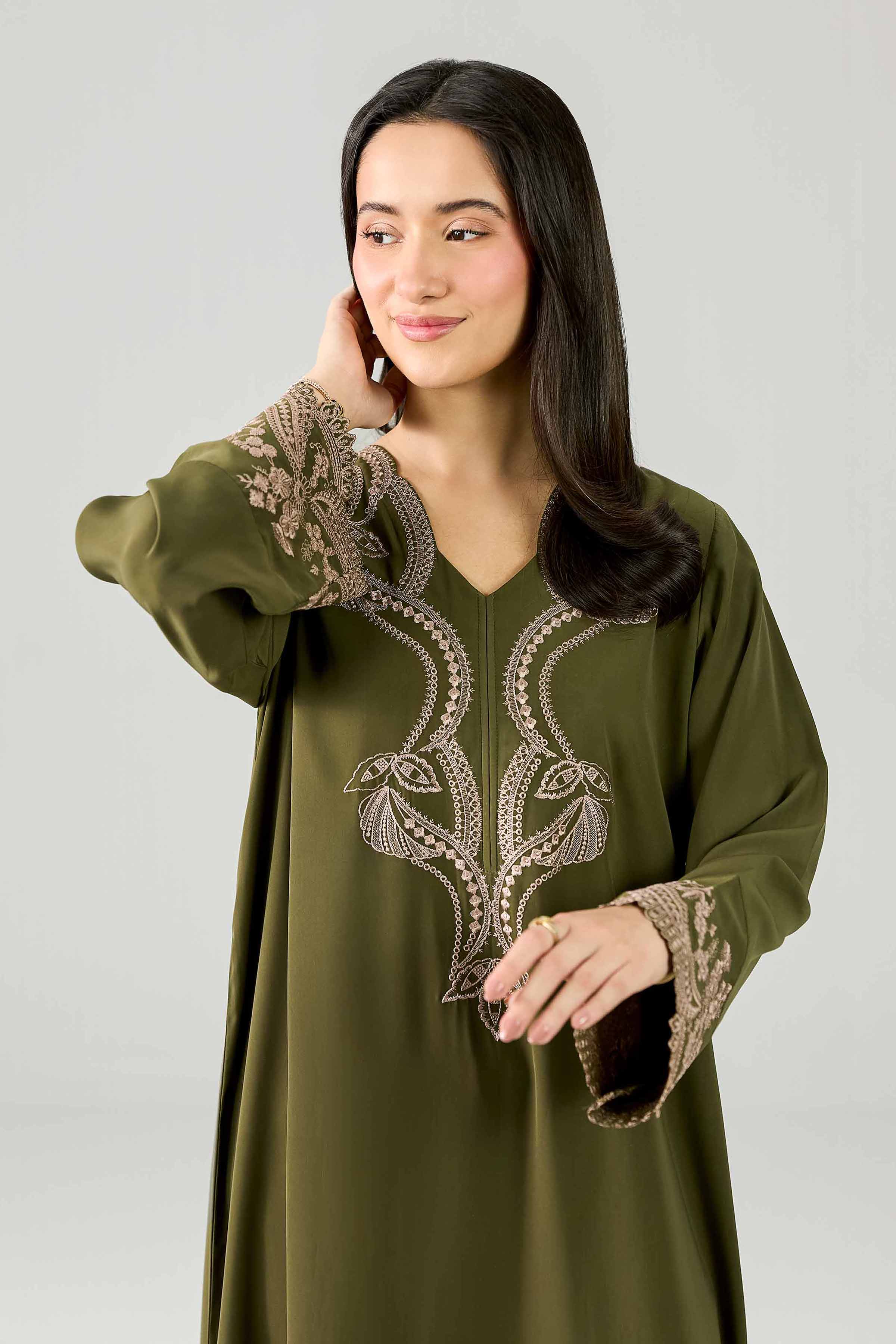 Embroidered Dress - FE26-125