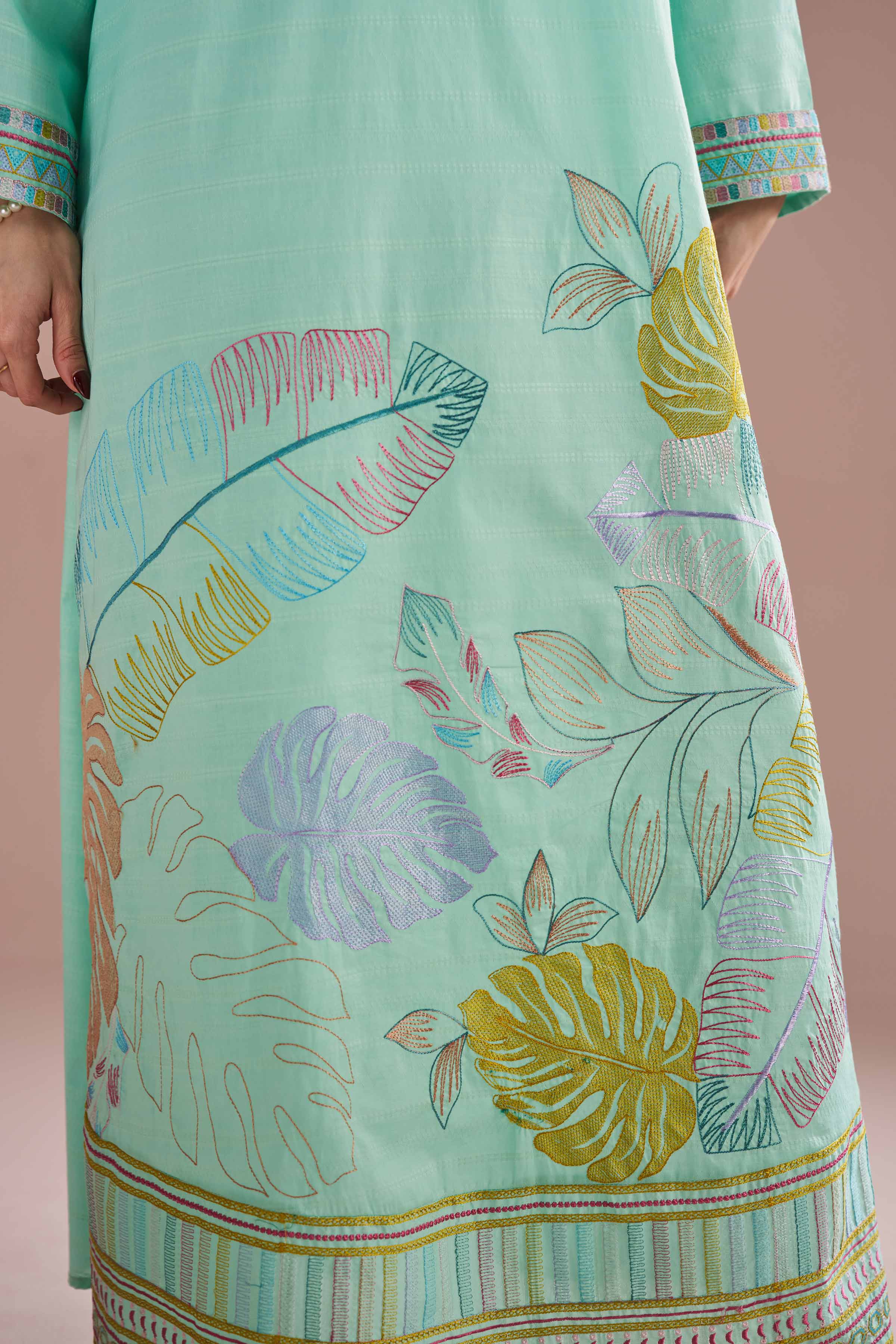 Embroidered Dress - FE26-30