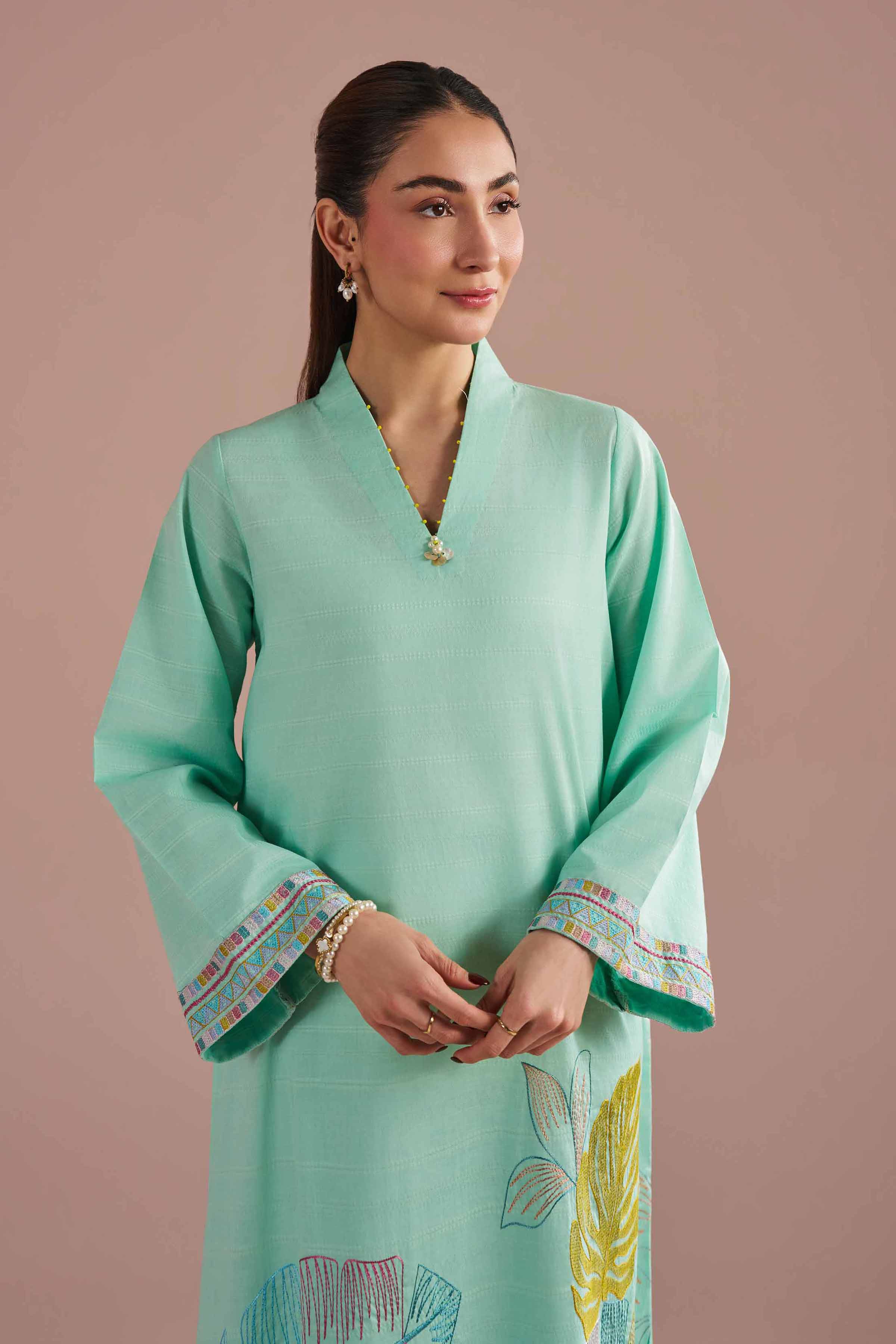 Embroidered Dress - FE26-30
