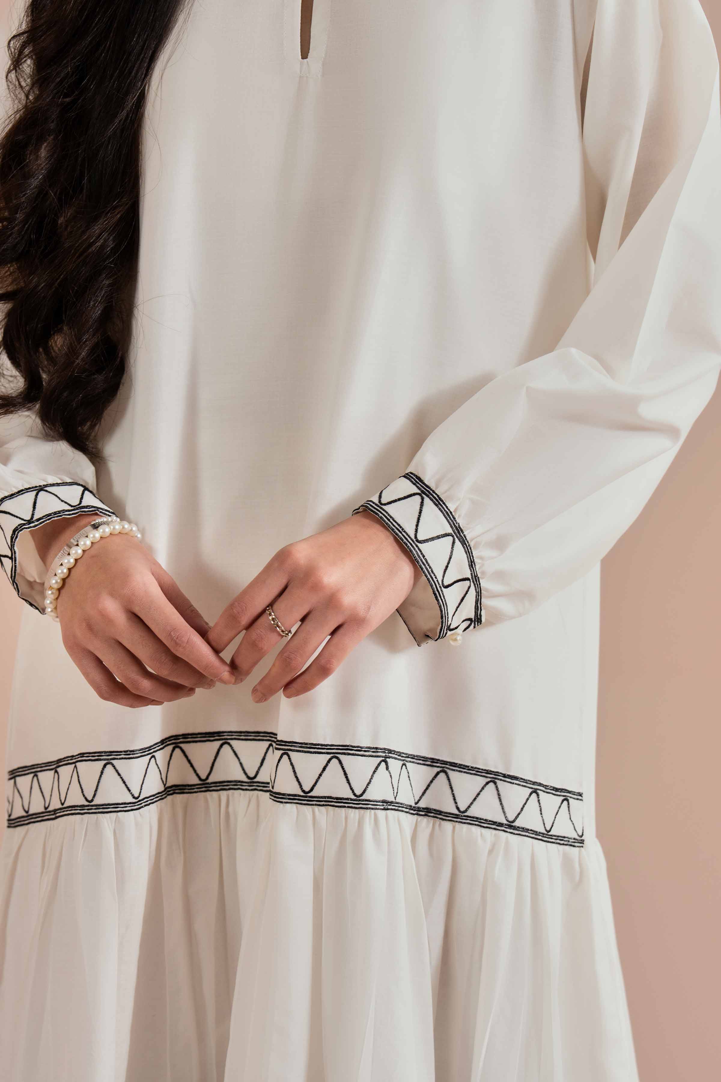 Embroidered Dress - FE26-35