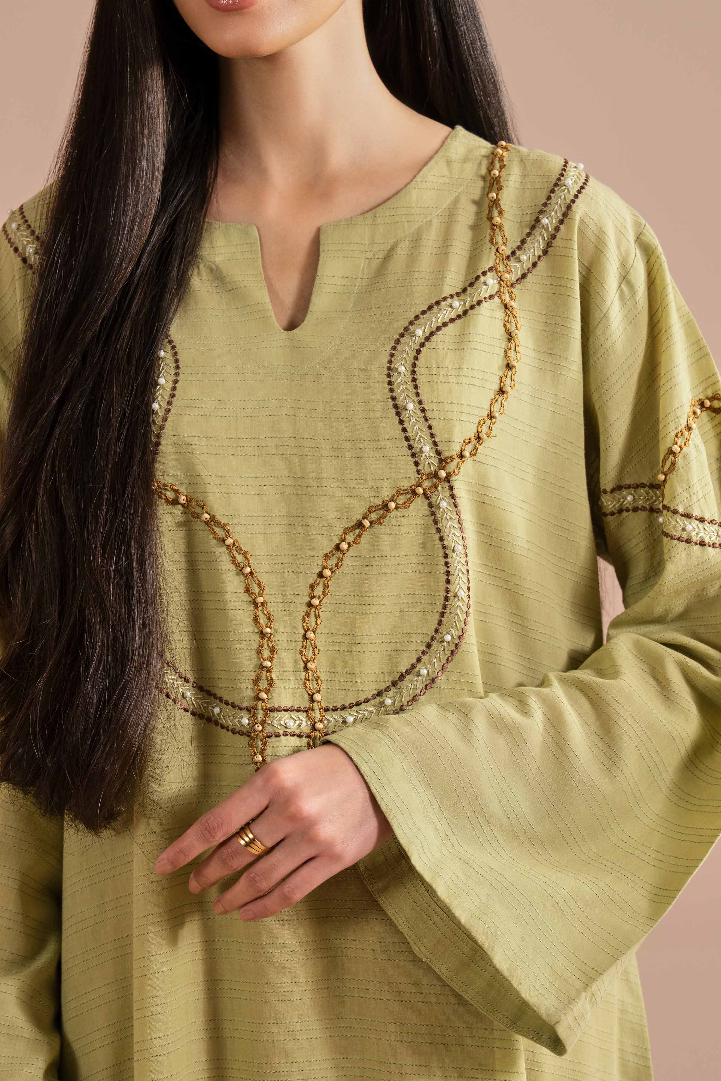 Embroidered Dress - FE26-42