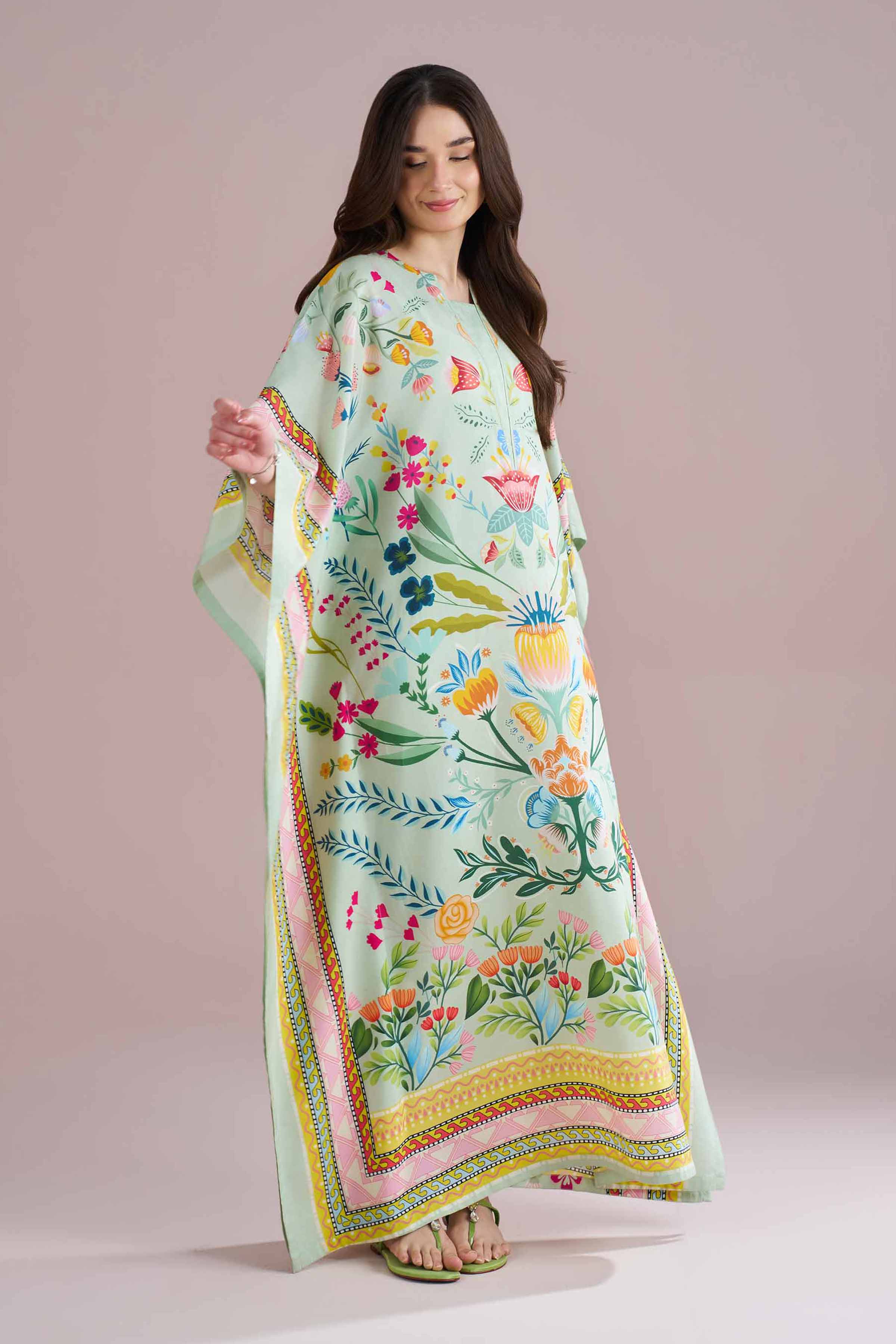 Printed Kaftan - FE26-74