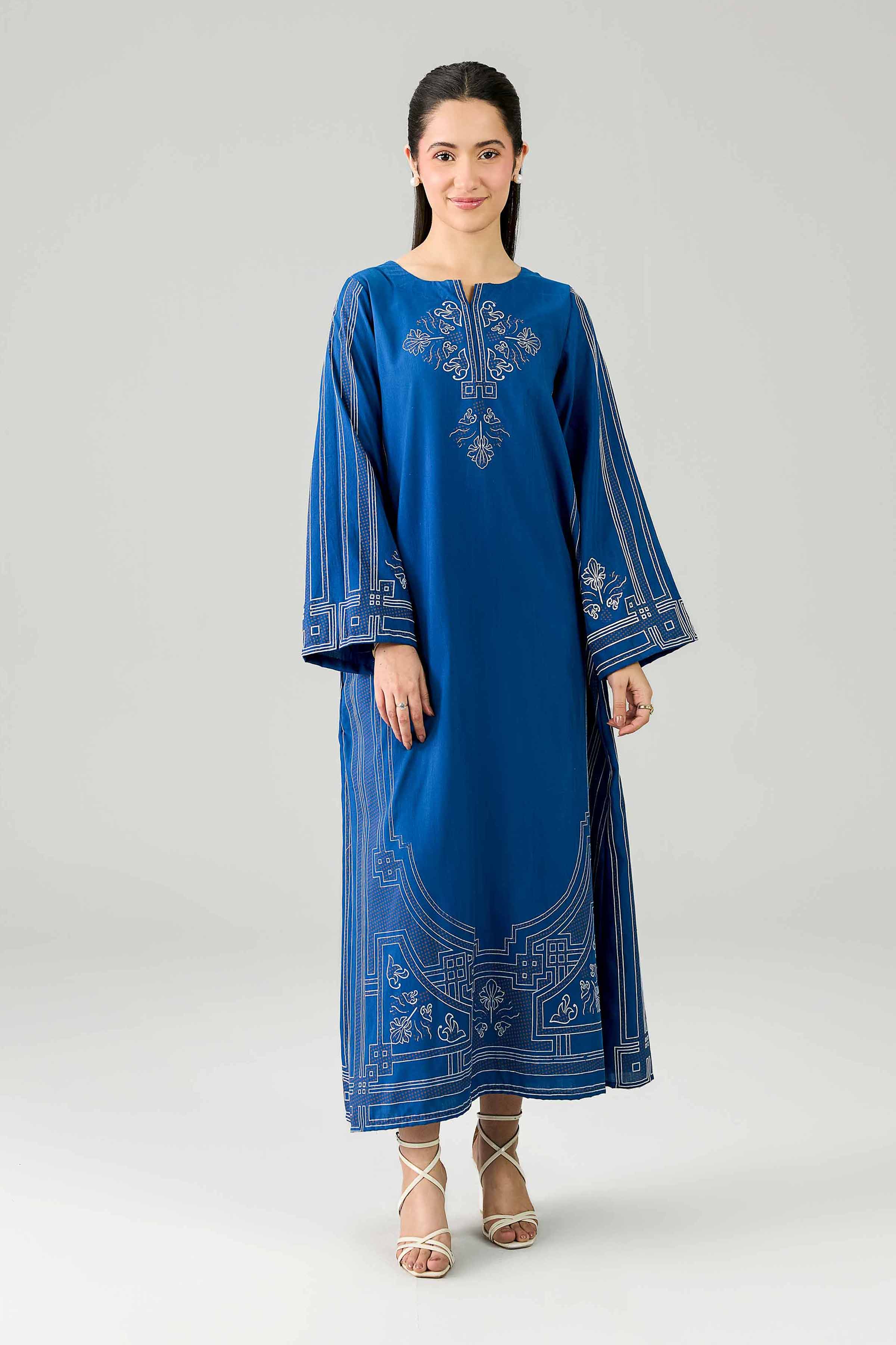 Printed Dress - Fe26-80