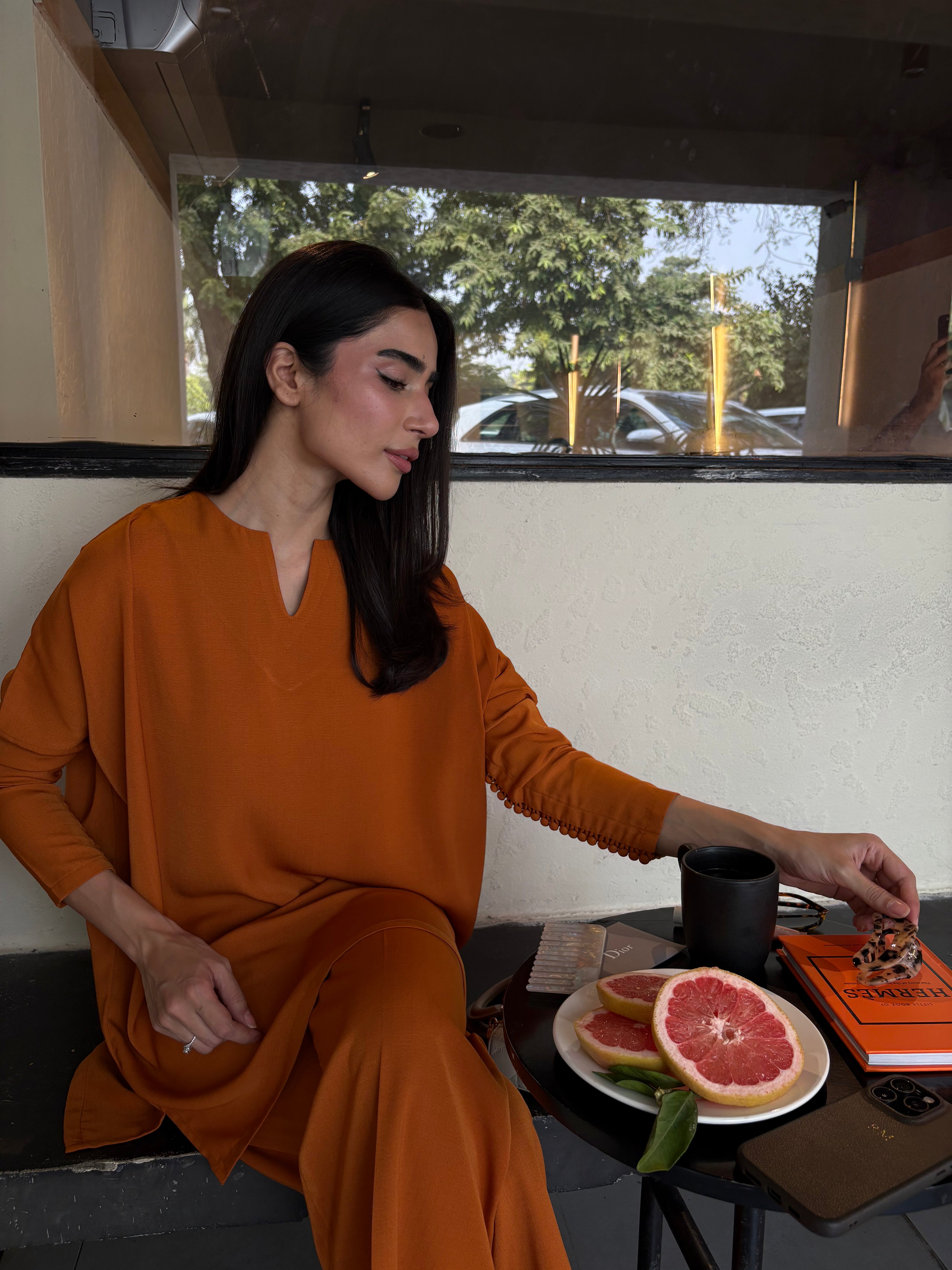 Burnt Orange Gabby Set