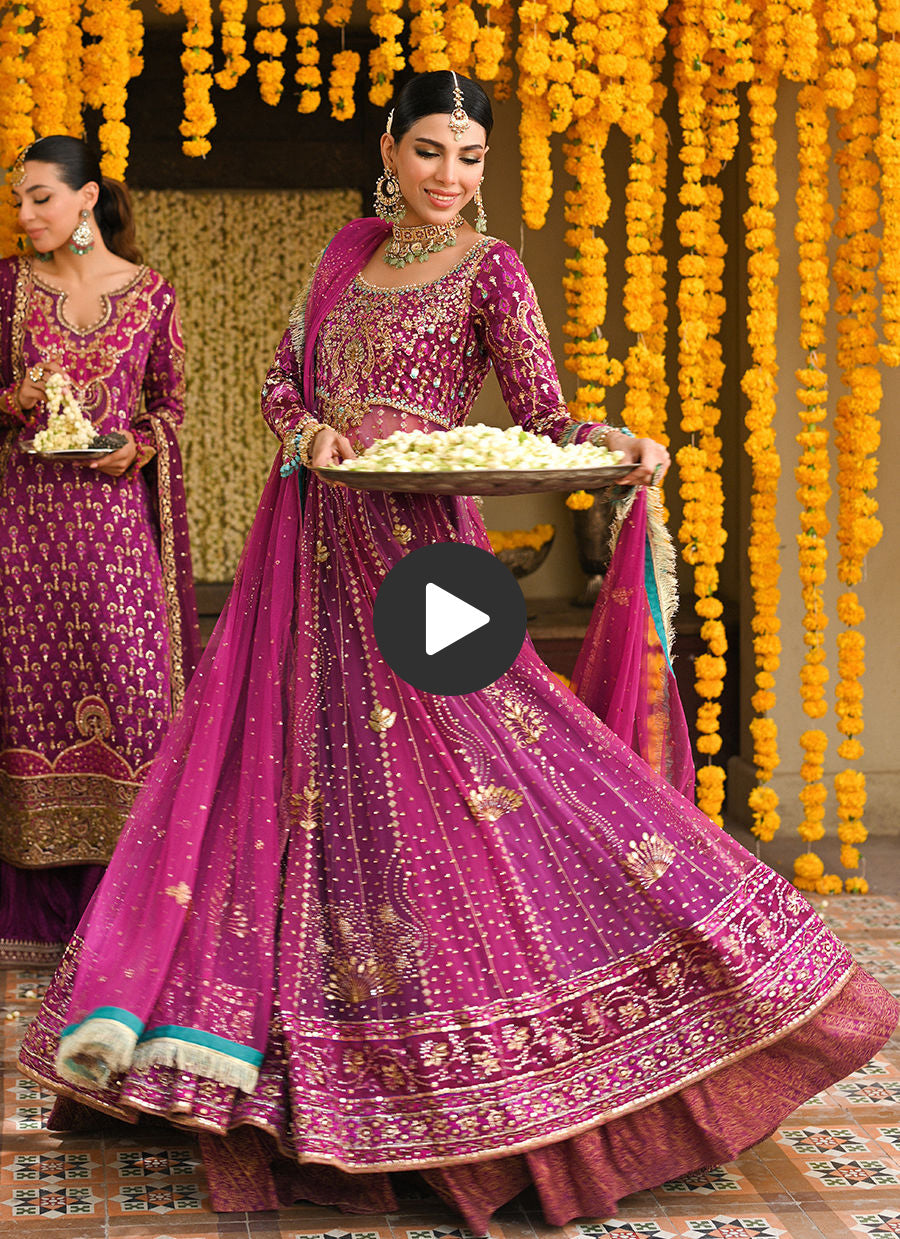 Donna Orchid Purple Kalidaar