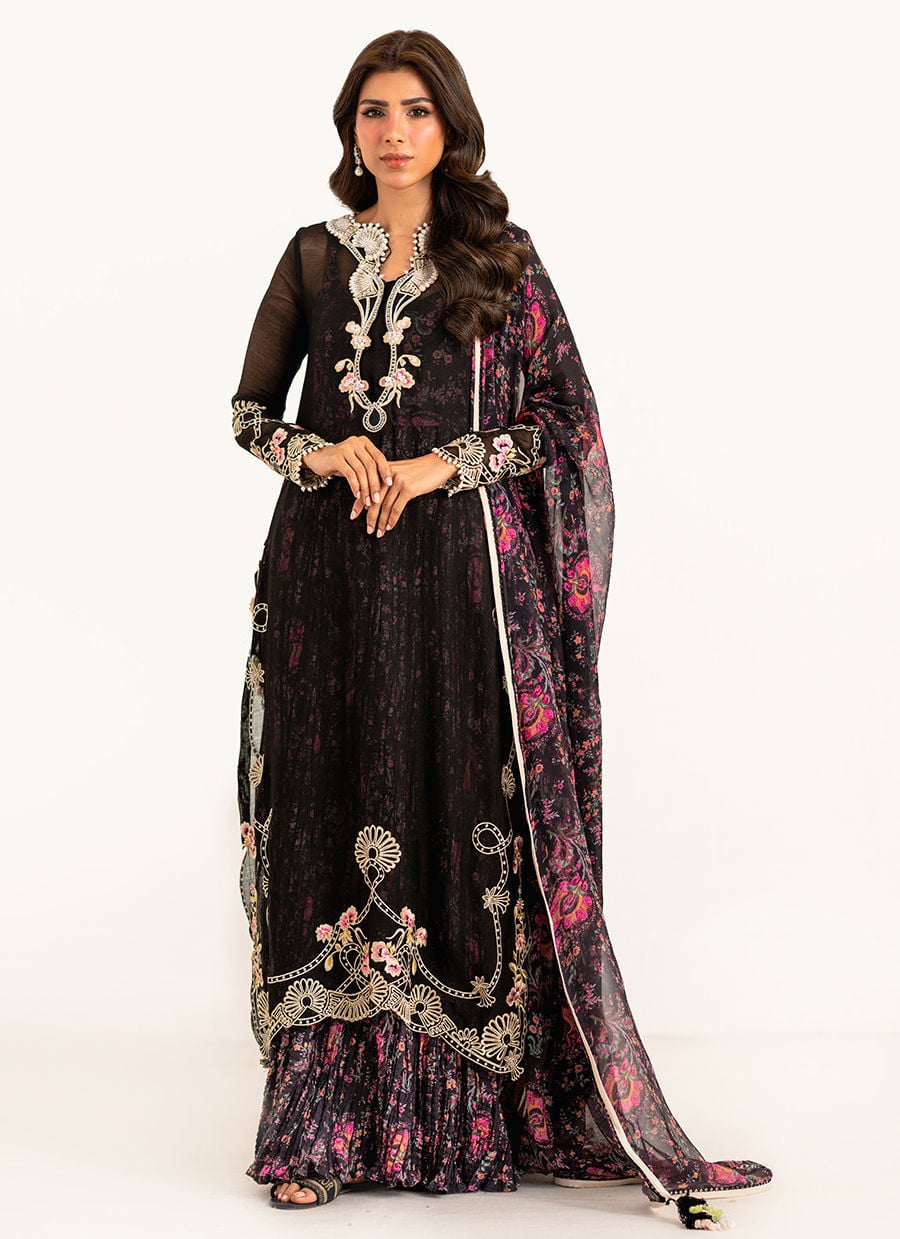 Noiréa Shirt, Inner And Dupatta Set