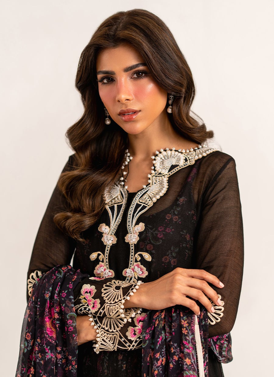 Noiréa Shirt, Inner And Dupatta Set