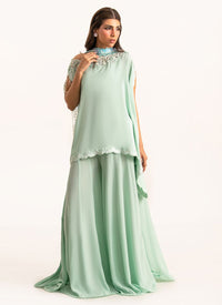 Anari Shirt And Drape Dupatta With Pants