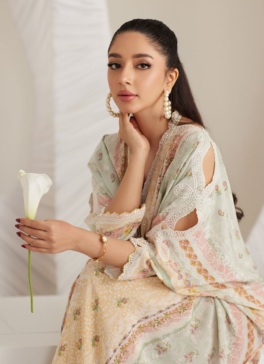Allegra Mint Kaftan - FTA-LEA25-21
